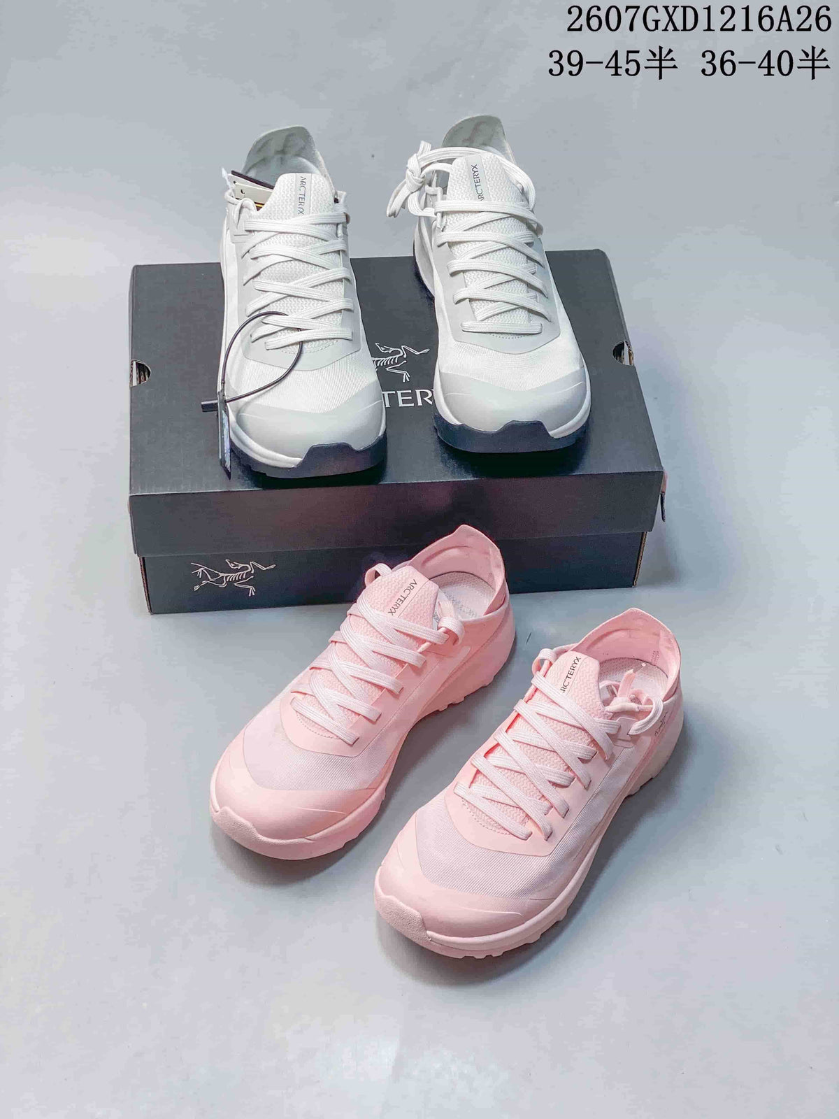 Arc'teryx Sylan Low-Top Trail Running Shoes White and Pink