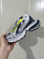 Nike 9047 Sneakers White Blue Yellow