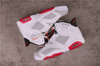 Jordan Air Jordan 6 Hare White Red Sneakers CT8529-062