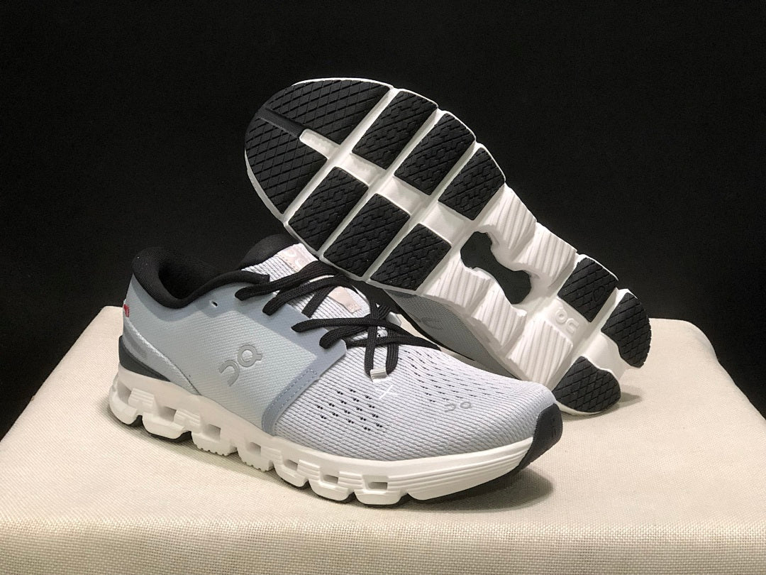 On Cloud X4 Running Shoes in Glacier Gray