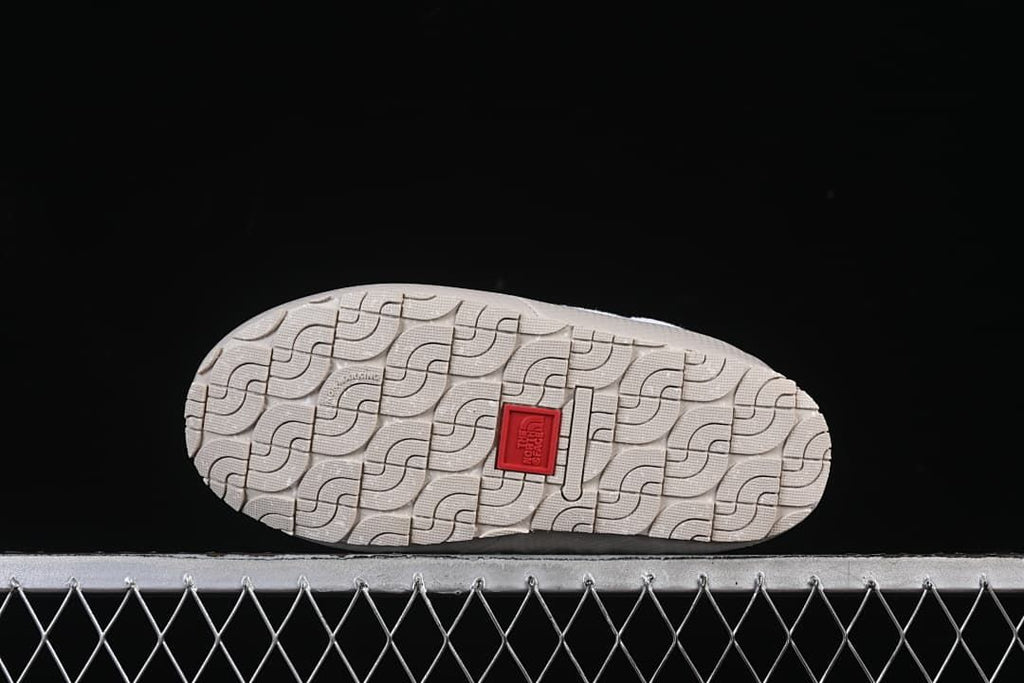 The North Face Thermoball Traction Mule in Beige and White