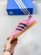 Adidas Gazelle Pink Sneakers Black Stripes 2506JDD320A18
