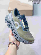 On Cloudmonster 3 Running Sneakers Olive Gray JGD326A26