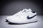 Jordan Air Jordan 1 Low White and Black Sneakers