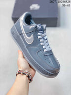 Nike Air Force 1 Low Stussy Grey Sneakers 722260UPW