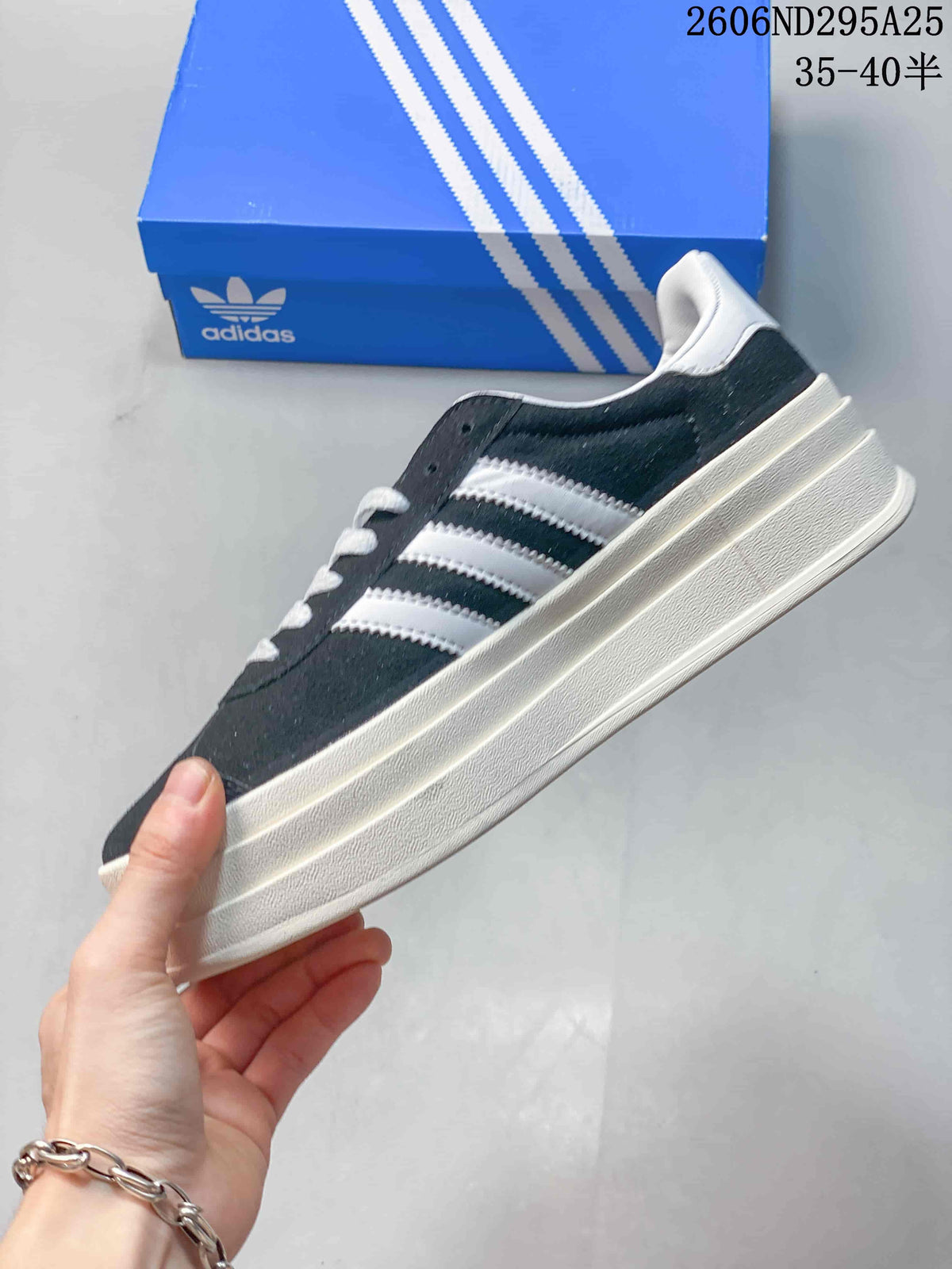 adidas Gazelle Bold Women's Sneakers Dark Navy White 2606ND295A25