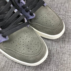 Jordan 1 Mid SE Sneakers Grey Purple 852842-203