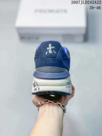 Premiata Lander Trainers Navy Blue 712800TIT