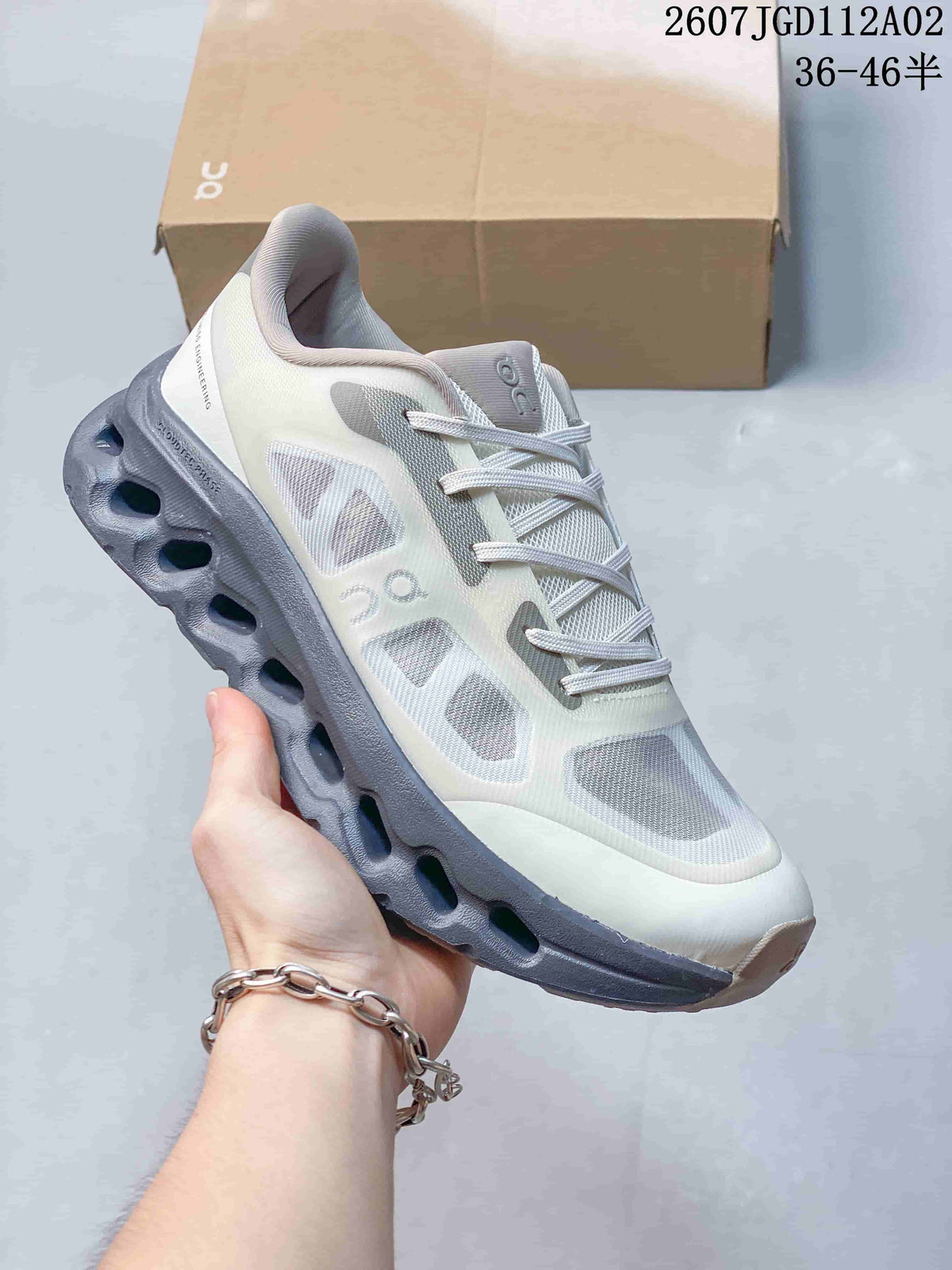 On Cloudtilt Remix Sneakers in Grey and White