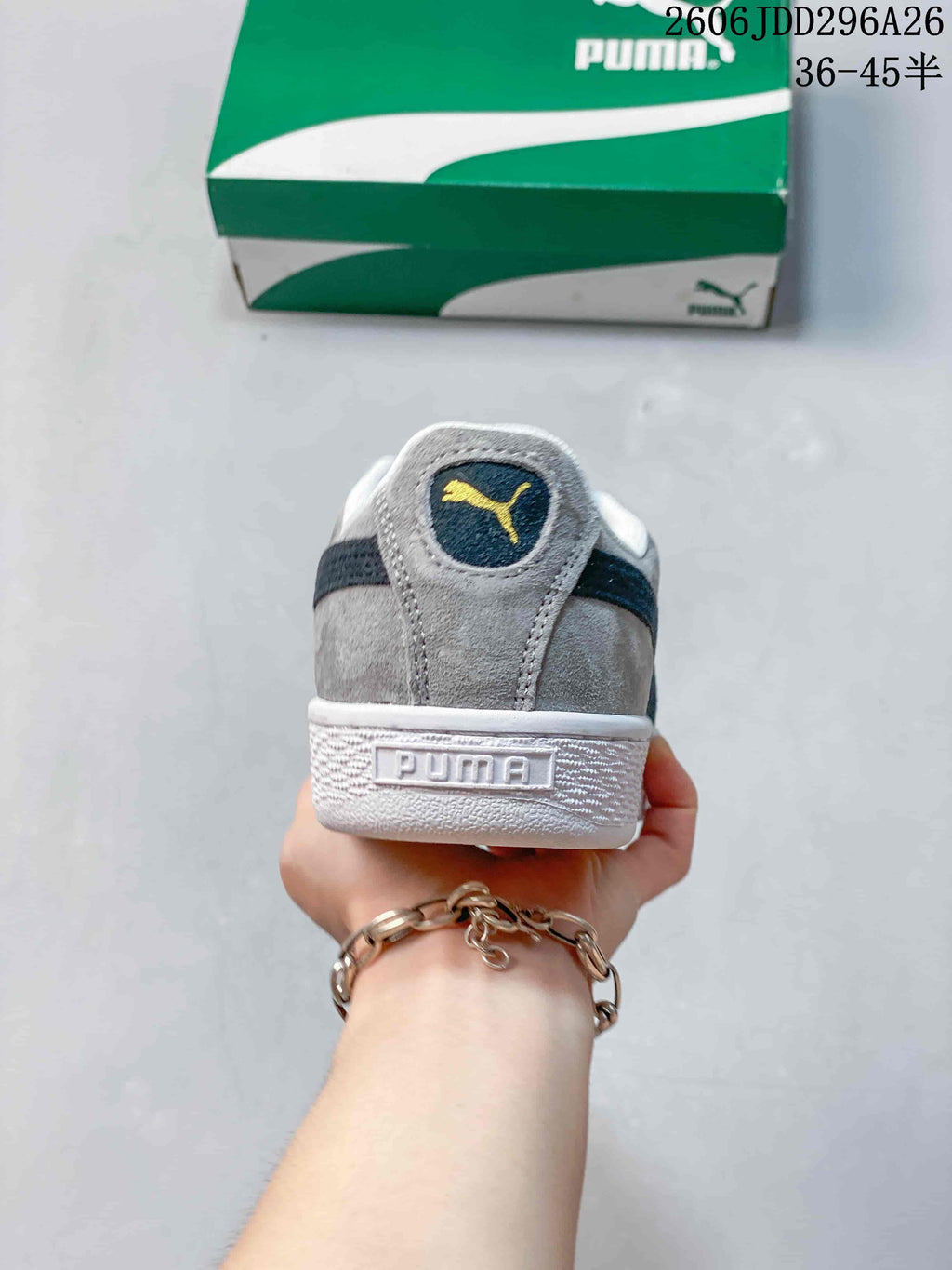 Puma Suede Shed Low-Top Sneakers Gray 369568