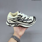 MM6 Maison Margiela x Salomon XT-4 Sneakers, White and Black