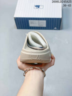 MLB Letter Logo Beige Slide Sandals 2606LD245A25