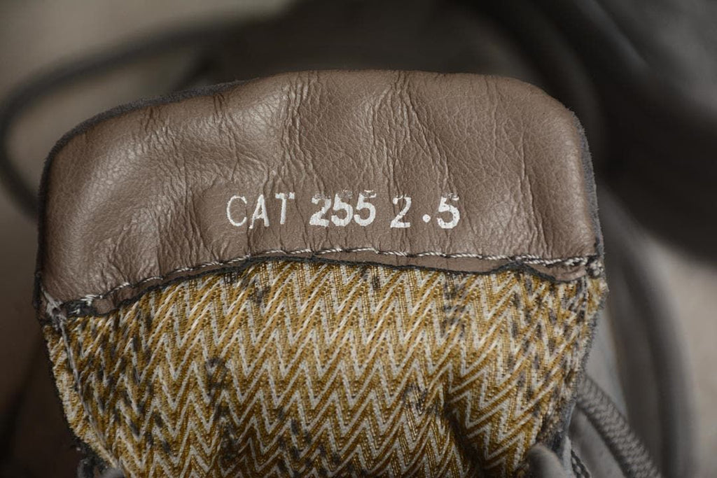 CAT Tramp Hike Low Gray Suede Sneakers