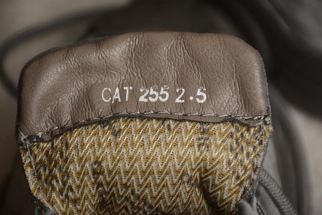 CAT Tramp Hike Low Gray Suede Sneakers