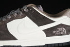 Nike Dunk Low Brown and White Sneakers