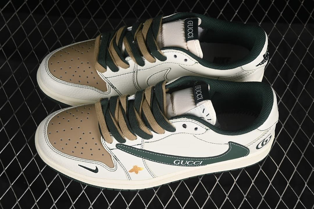 Travis Scott x Fragment Design Air Jordan 1 Low Green
