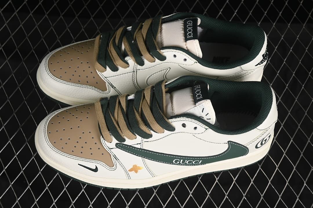 Travis Scott x Fragment Design Air Jordan 1 Low Green