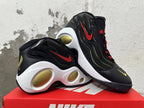 Nike Flight Black Red Gold Basketball Sneakers