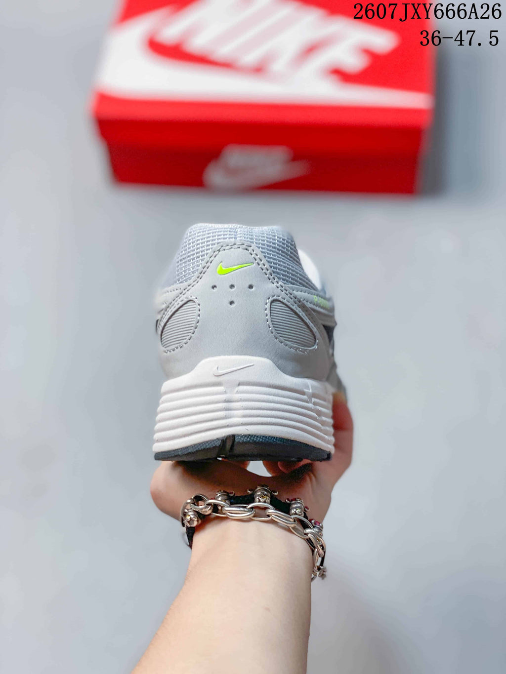 Nike P-6000 Retro Low-Top Sneakers Grey Volt