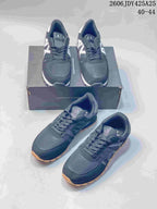 Armani Exchange AX Low-Top Sneakers, Navy and White
