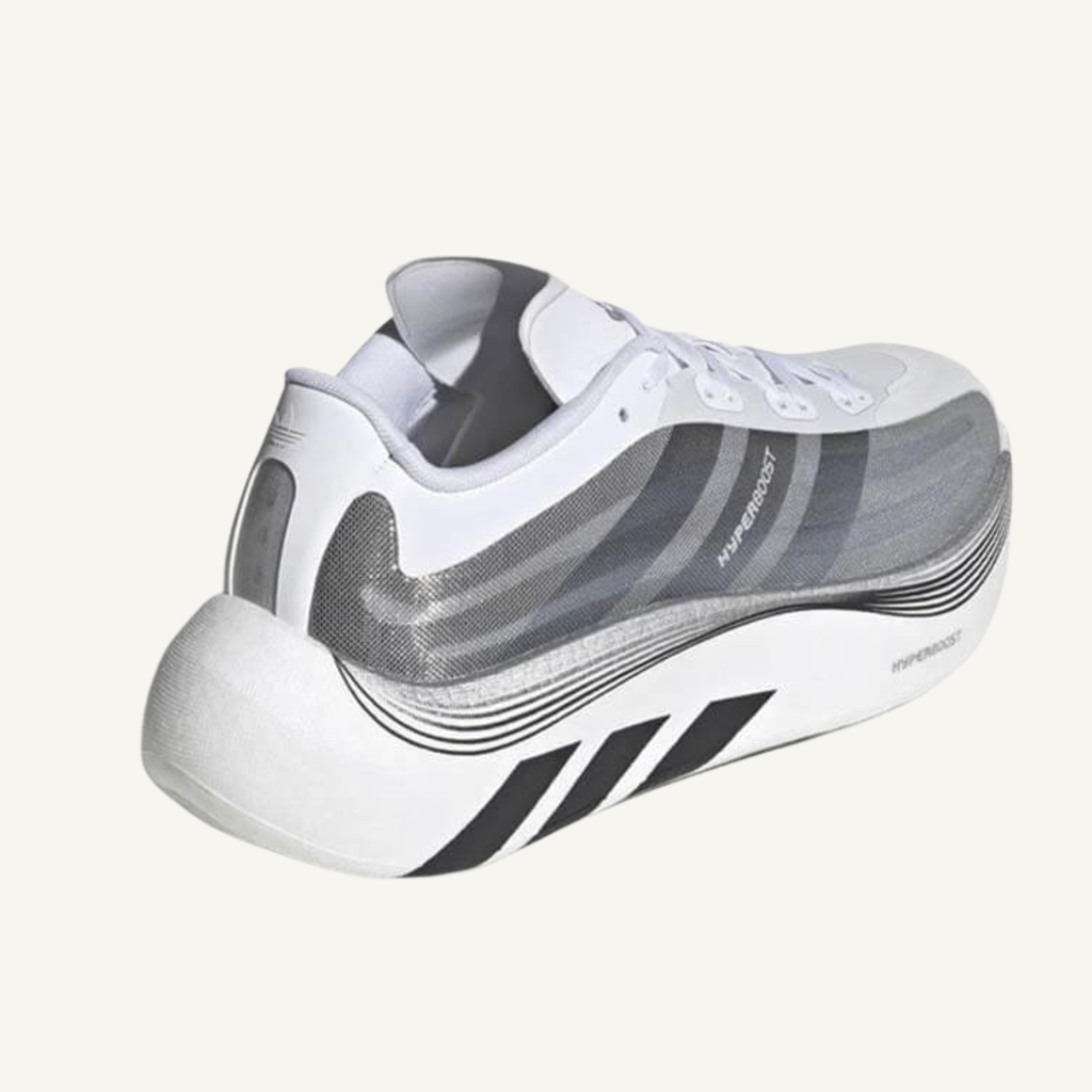 Adidas Black/White/Silver Hyper Boost Euphoria LT Sneakers, Men's LA5997