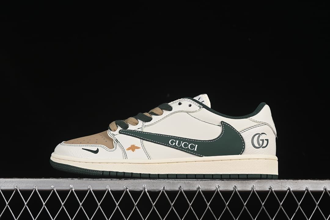Travis Scott x Fragment Design Air Jordan 1 Low Green
