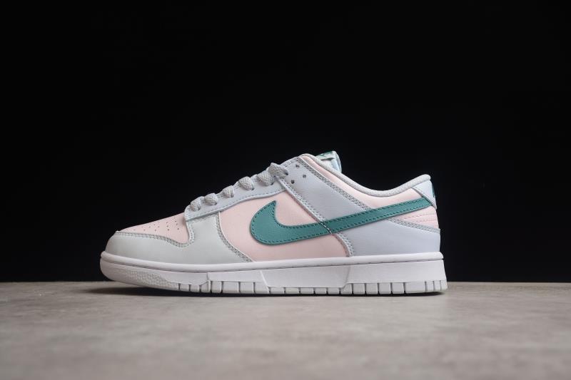 Nike SB Dunk Low Sneakers Pink Green White FD1232-002