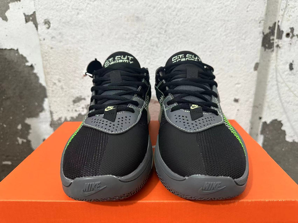 Nike GT Cut Academy Black and Volt Basketball Shoes