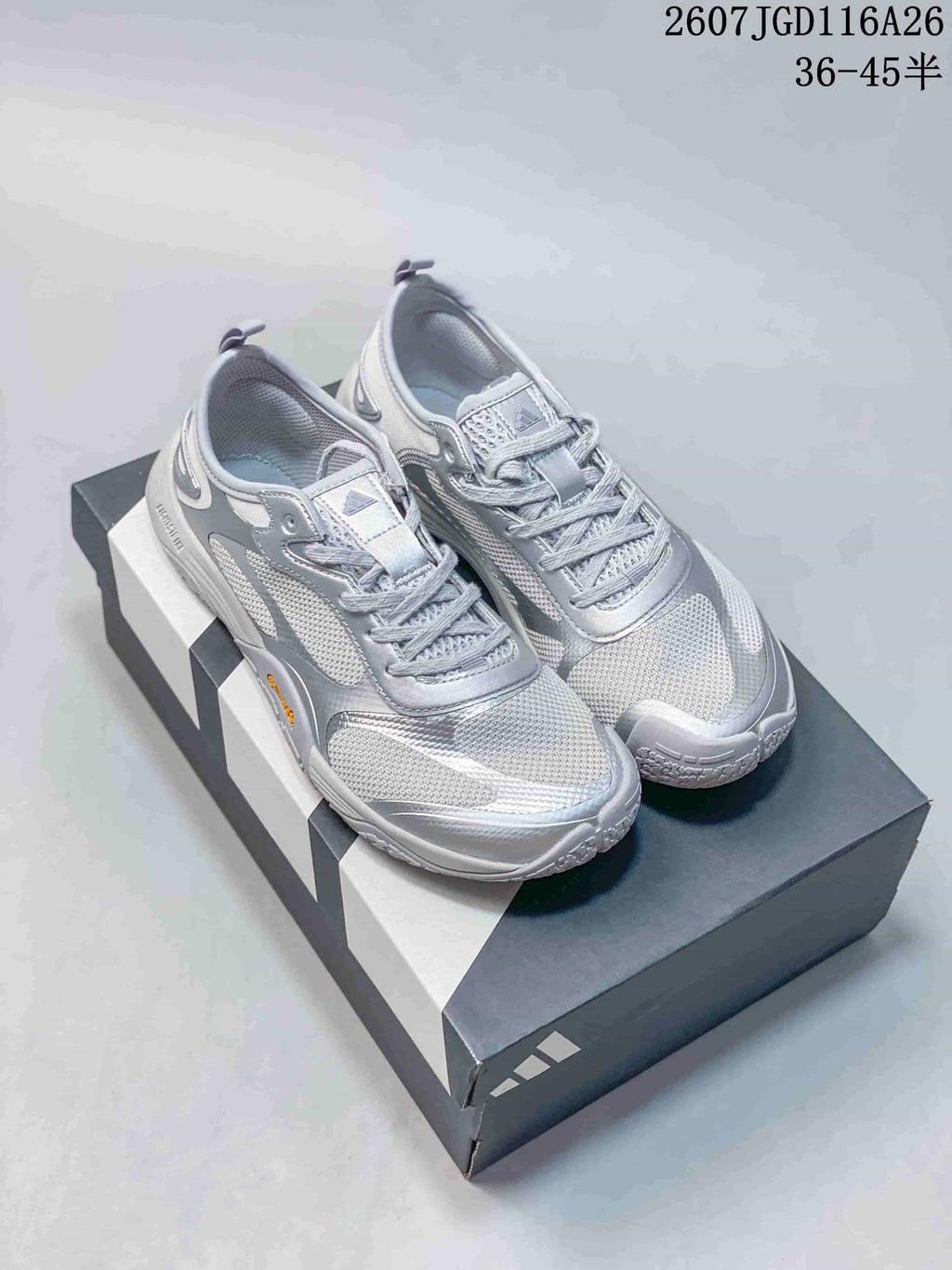 adidas Groundflow Sneakers Silver Gray Unisex
