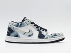 Nike Dunk Low Washed Denim Sneakers Blue CZ8455-100