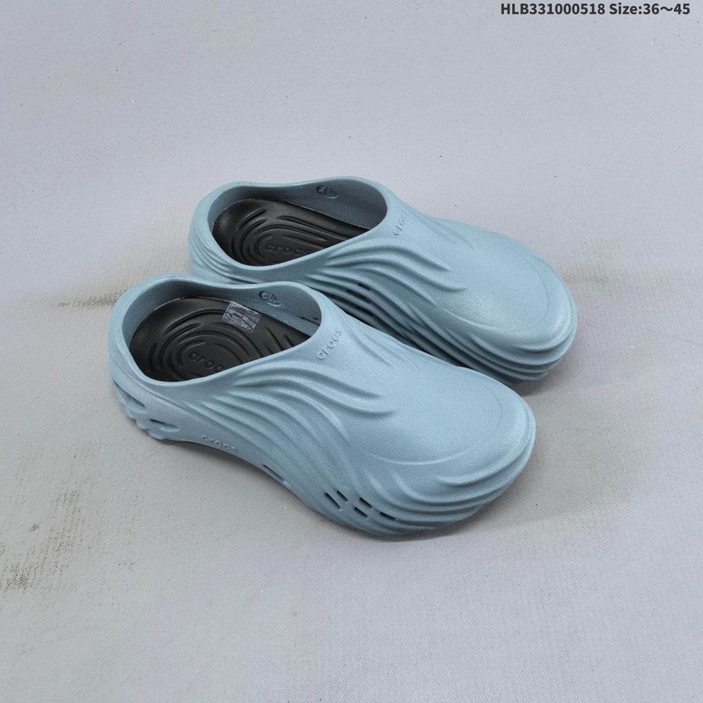 Crocs Bae Clog-Style Slides with Sculpted Design