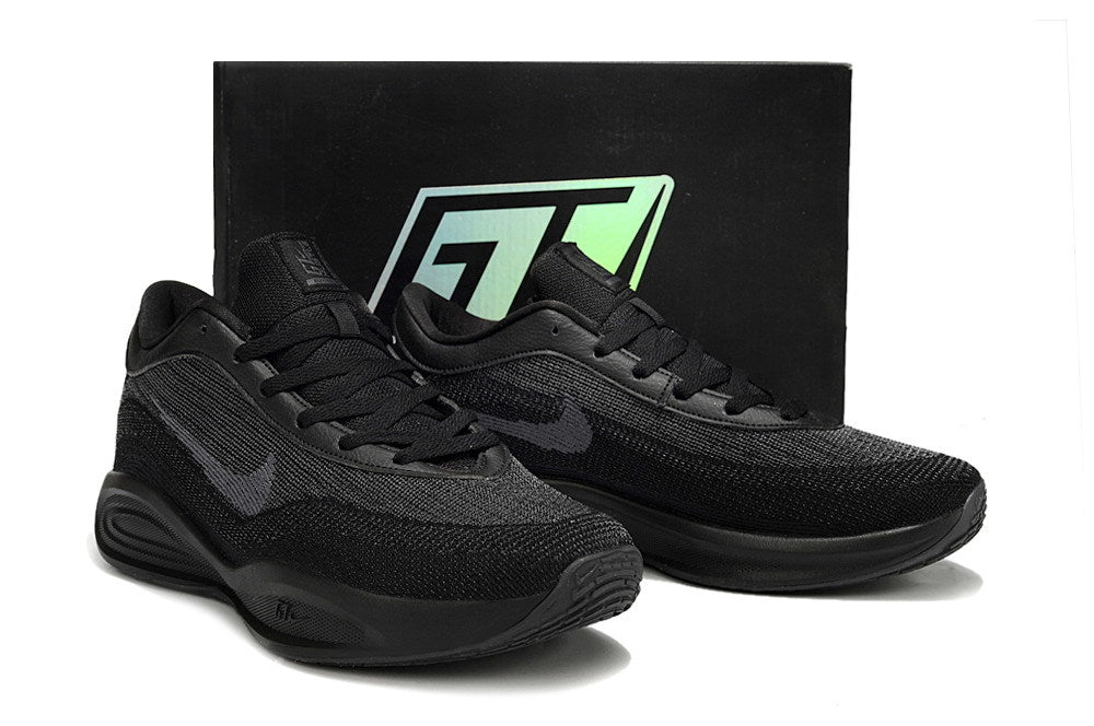 Nike GT Hustle Basketball Shoes in Black and White