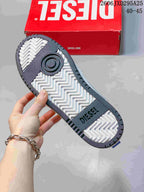 Diesel S-Ukiyo High-Top Sneakers White Blue Y03363