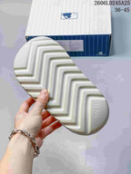 MLB Letter Logo Slide Sandals Off-White 68205EEU