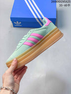 adidas Gazelle Bold W Sneakers Mint Green Pink Gum Sole