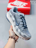 Nike P-6000 Gray Mesh Sneakers 2607 JXY666A26