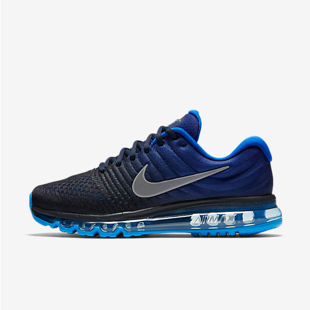 Nike Air Max 2017 Blue Running Shoes 849559-400