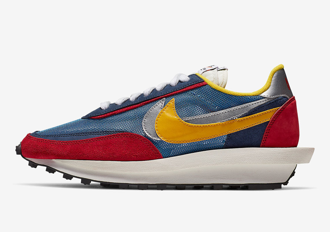 Nike x sacai LDV Waffle Sneakers Blue Red BV0073-400