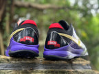 Nike Kobe 5 Basketball Shoes in Purple, Black and Gold