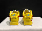 BAPE Bapesta Low-Top Sneakers Yellow Blue Red