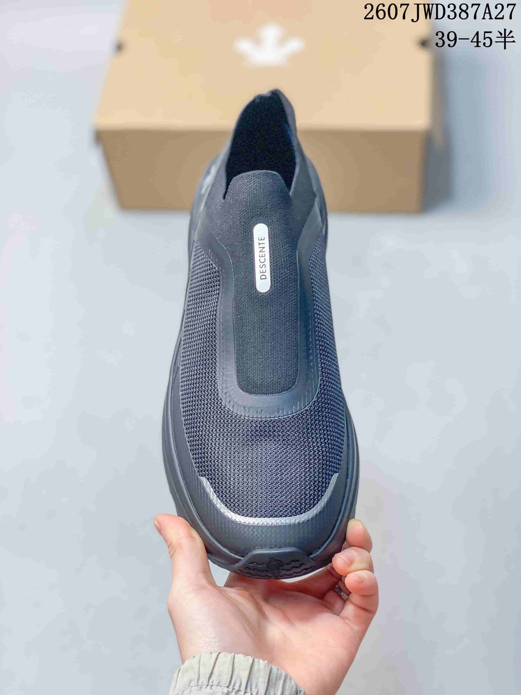 DESCENTE PRIMER Slip-On Sneakers Dark Gray 712670EWO