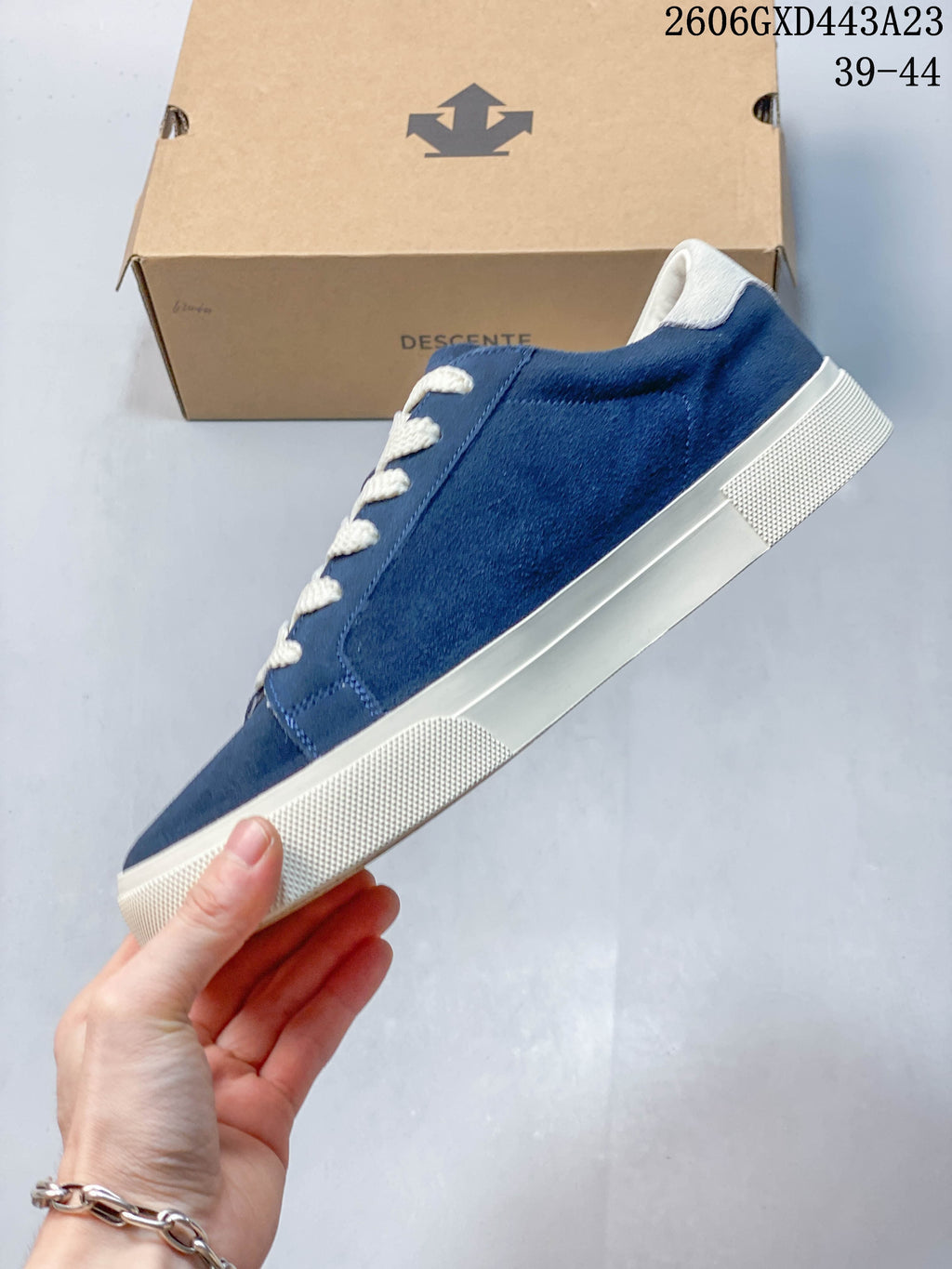 DESCENTE Chron Chron T-Toe Sneakers Blue