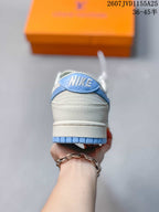 Nike SB Dunk Low Pro White Blue Sneakers 2607JVD1155A25