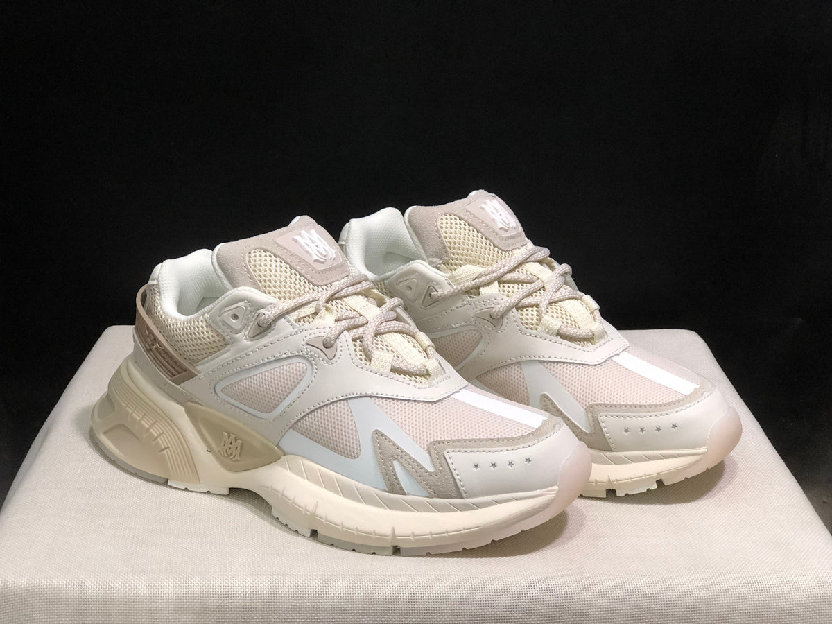AMIRI MA Runner Sneakers Bone White