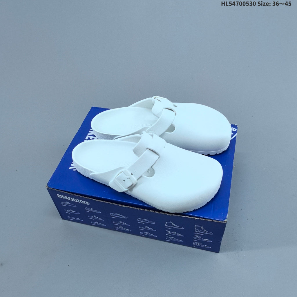 Birkenstock Boston Clog-Style Sandal with Adjustable Strap