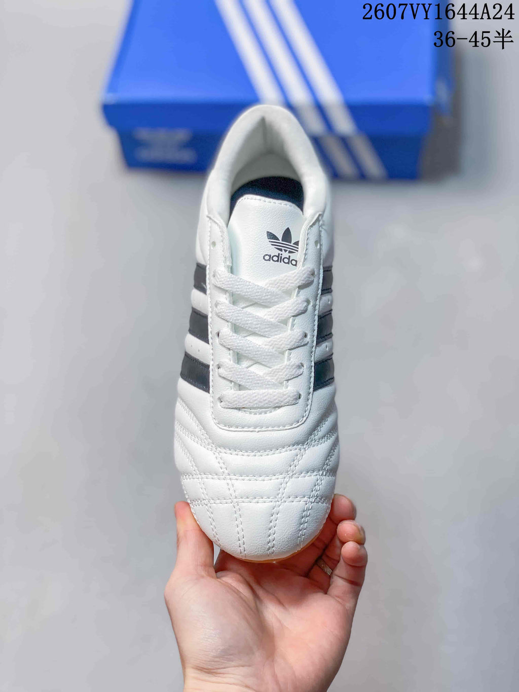 adidas Taekwondo Low-Top Sneakers White Navy Gum 2607VY1644A24