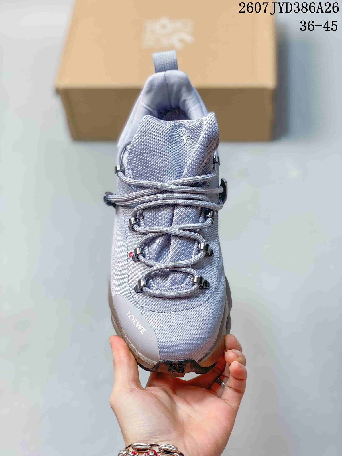 On x Loewe Low-Top Sneakers Lavender Gray 2607JYD386A26