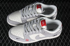 Nike SB Dunk Low Stüssy Snake Year Gray and Off-White Sneakers