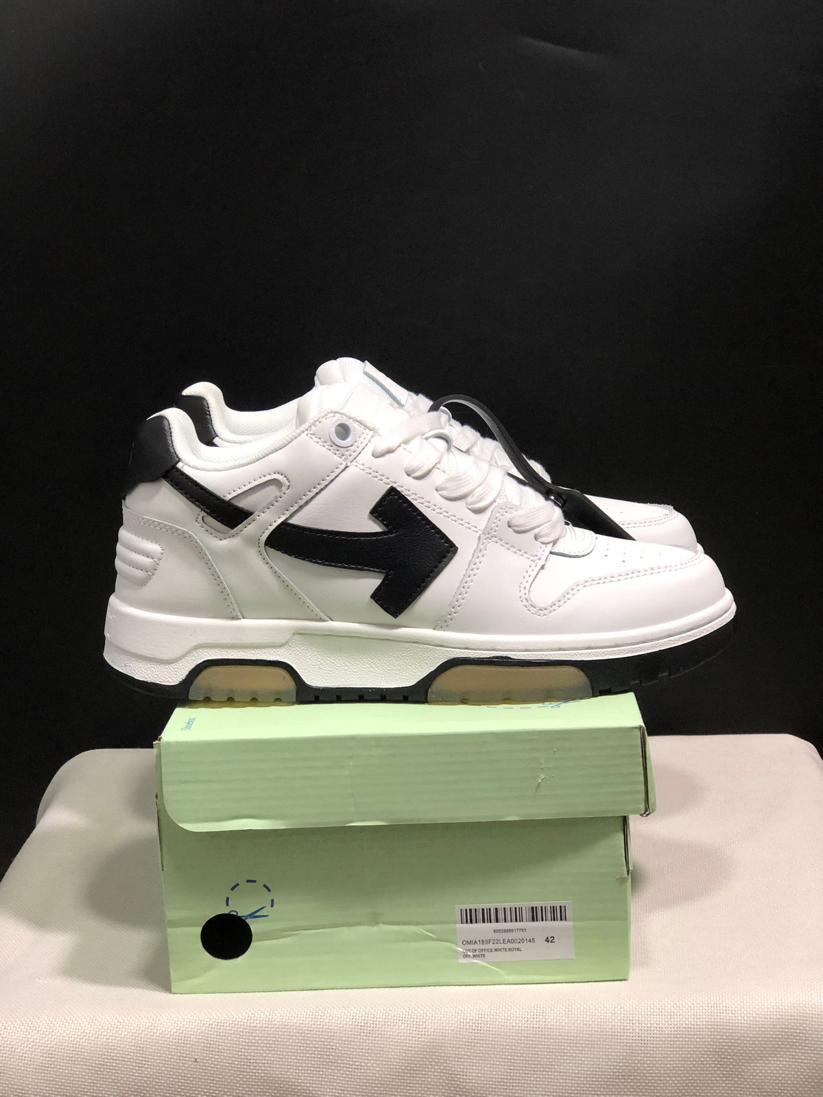 Off-White Out Of Office Low-Top Sneakers White Black