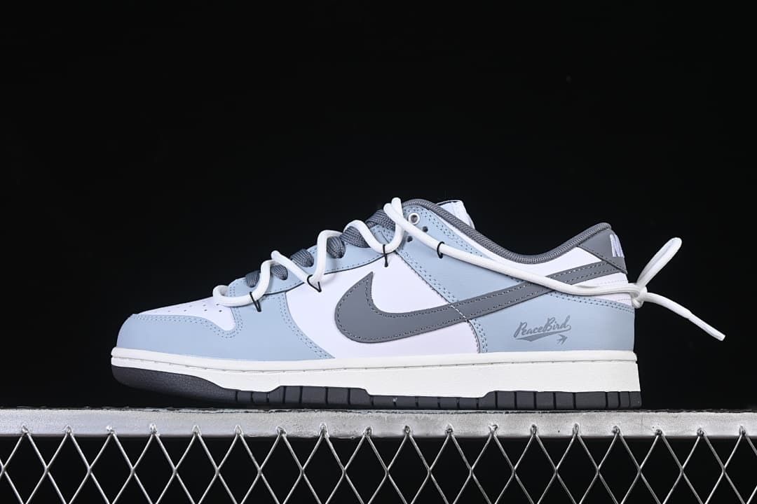 Nike SB Dunk Low PeaceBird Blue Grey Sneakers